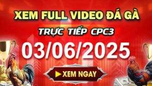 Xem Lại Video Đá Gà CPC3 Ngày 03-06-2025 cùng GACAM67